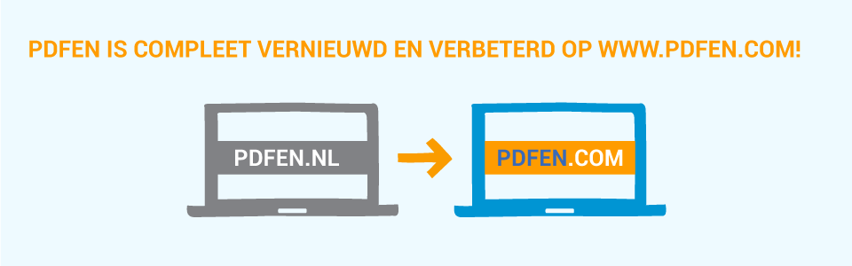 Pdfen vernieuwd en verbeterd