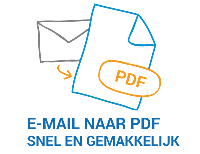 Backup uw E-mail eenvoudig met PDFen